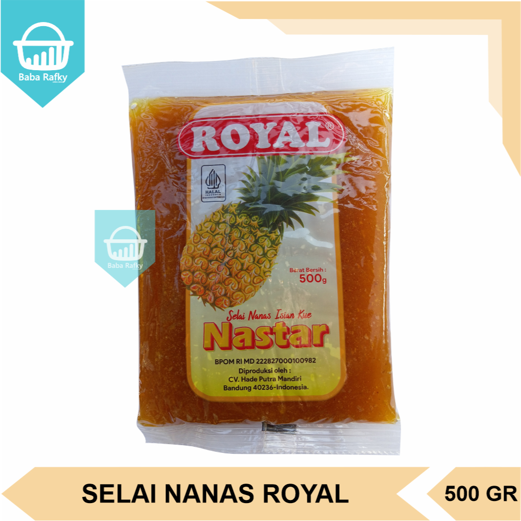 

Royal Selai Nanas Isian Nastar 500 Gram