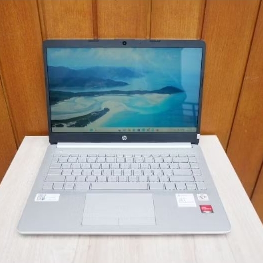 Laptop SLIM HP 14s-dk Atlhon Silver Ram 8Gb SSD - Laptop Murah - Laptop bekas - Laptop Second - Lapt