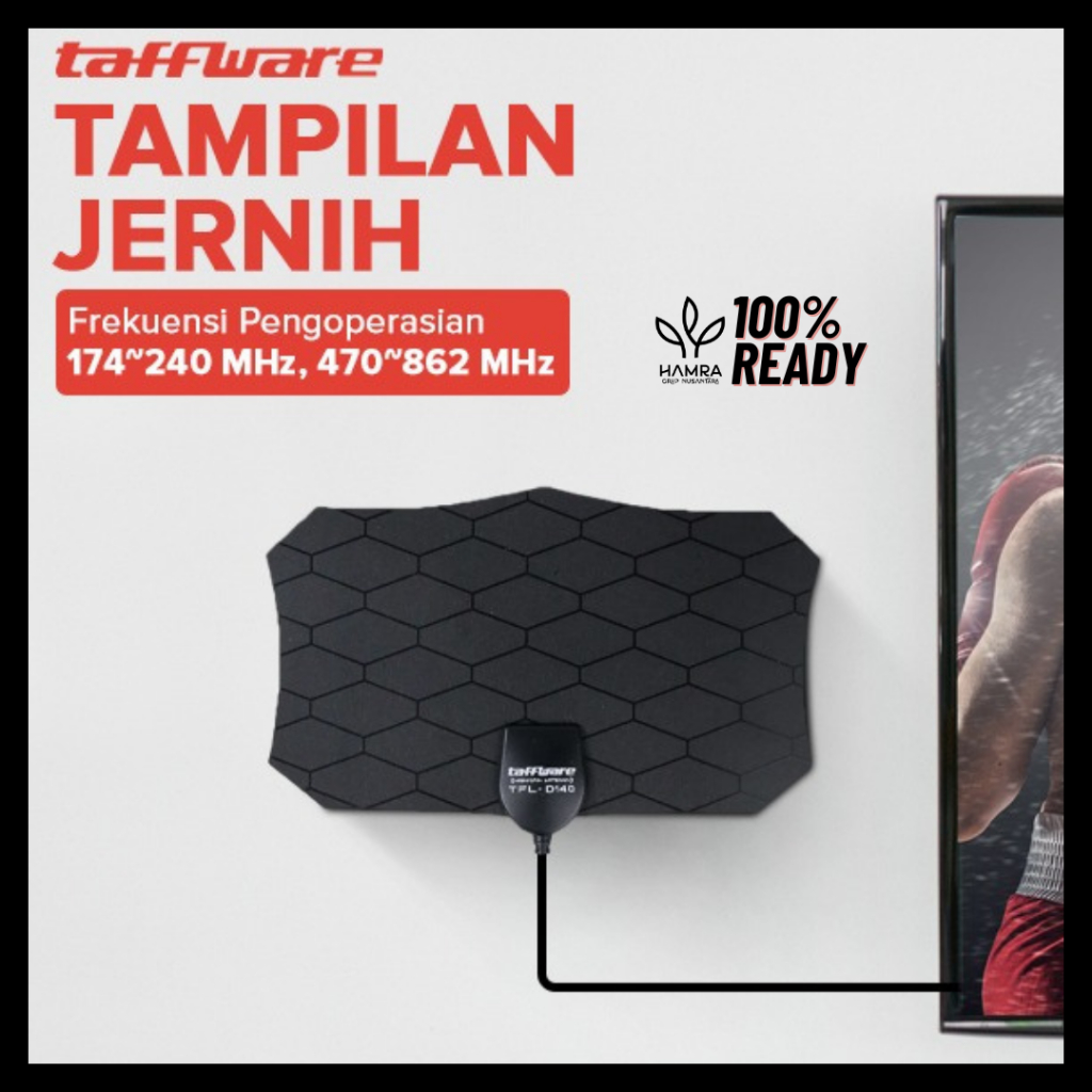 Antena TV Digital Indoor Super Jernih / ANTENA TV DIGITAL TAFFWARE INDOOR / Antena TV Digital