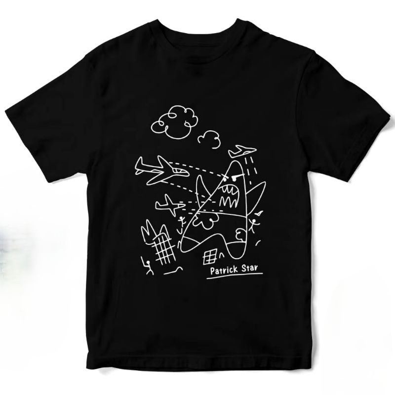 Kaos Distro PATRICK STAR//KAOS KEREN