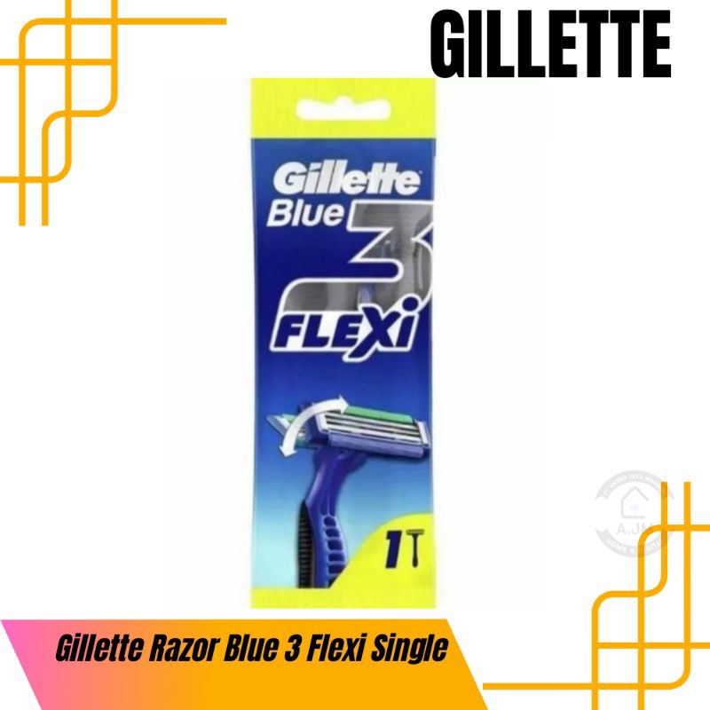 Gillette Razor Blue 3 Flexi Single