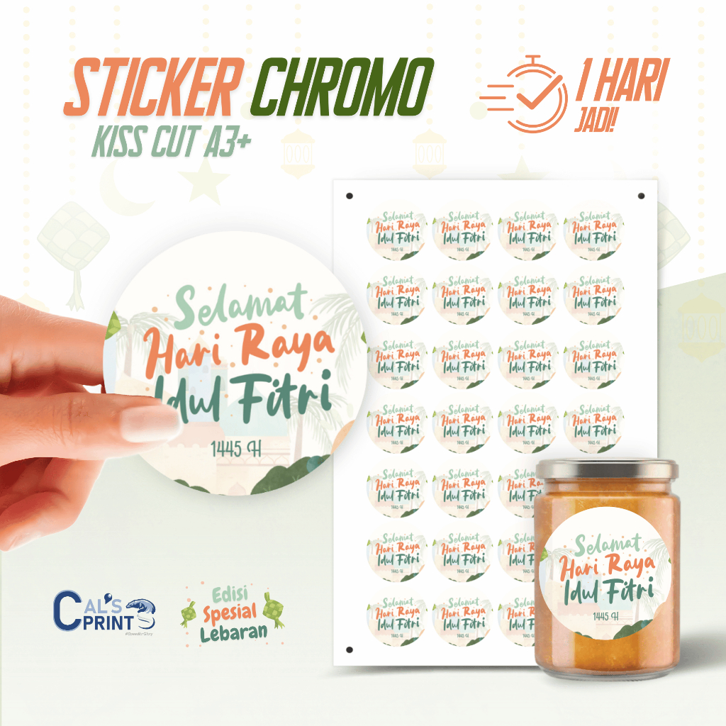 

Cetak Sticker Chromo Print and Cut Sticker Custom Sticker Kiss Cutt Cetak Stiker Print Sticker A3+