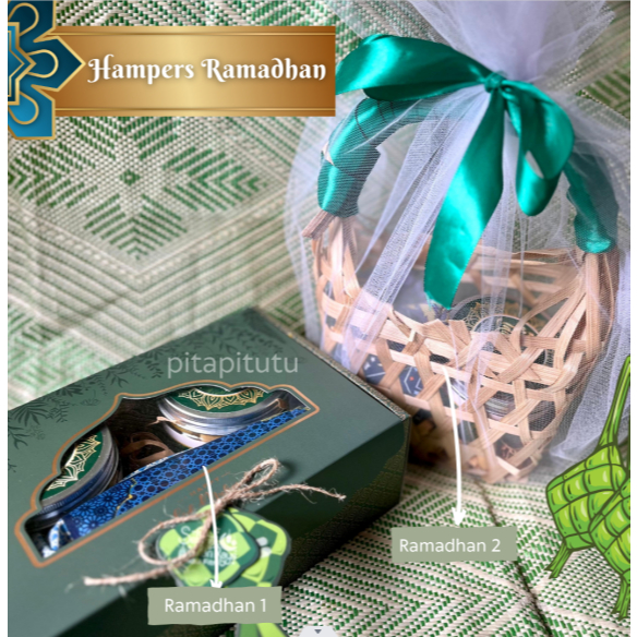 

HAMPERS RAMADHAN/ Bingkisan ramadhan/ Hampers Lebaran/ Kue Nastar/ gift box