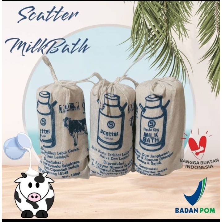 BEAUTY - SCATTER MILK BATH - SUSU BUBUK SCATTER - MANDI SUSU - MILK BATH