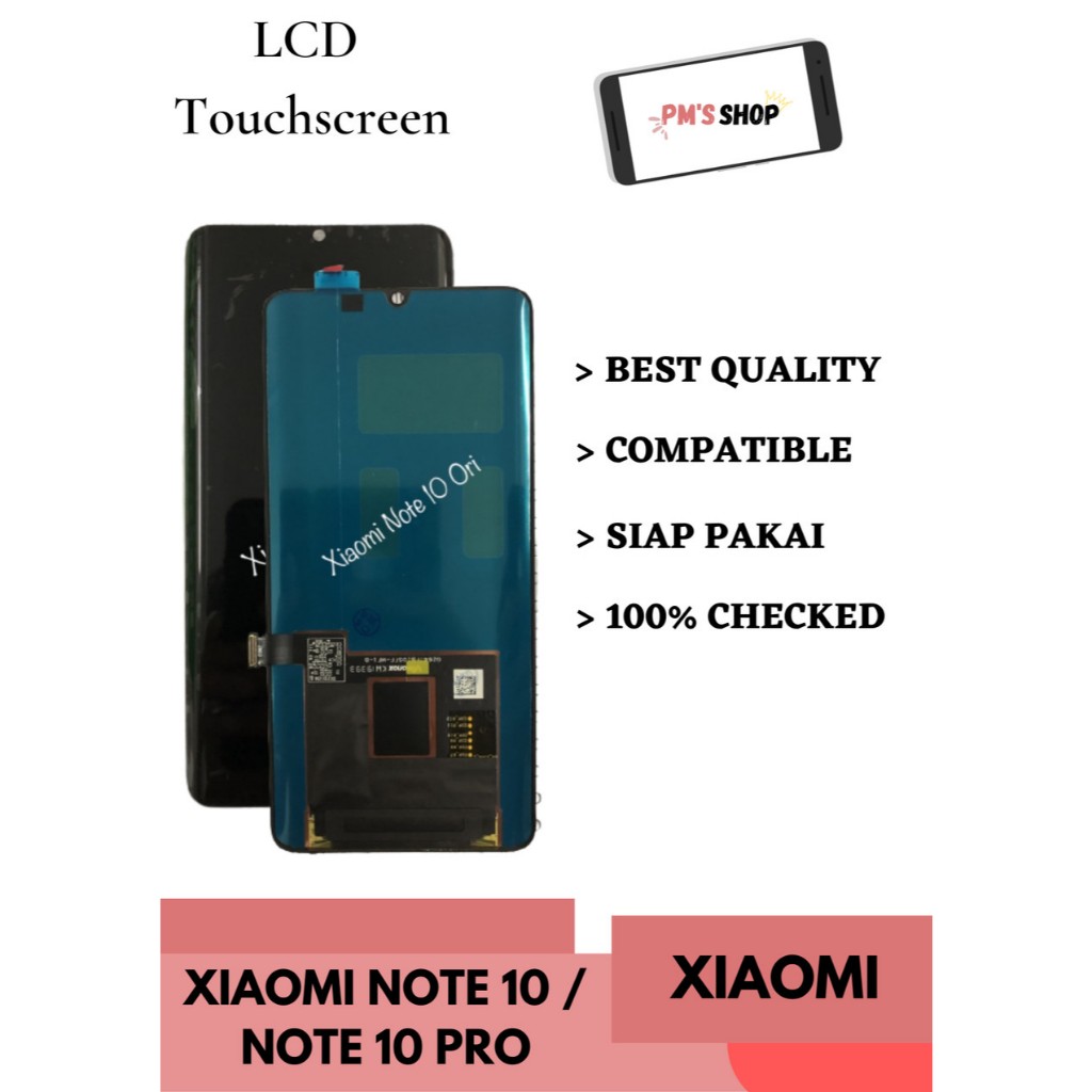 Lcd Touchscreen Xiaomi Note 10 / Note 10 Pro
