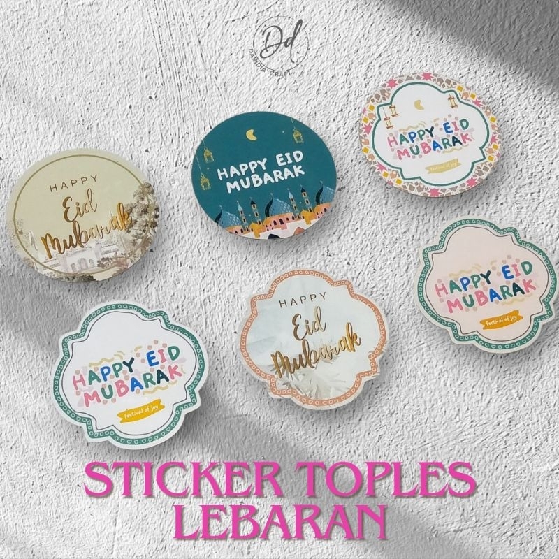 

Sticker Toples Kue Lebaran isi 10pcs