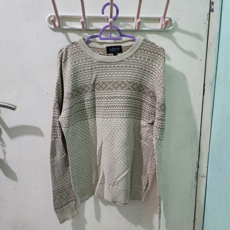 Odora Sweater Knitwear Women Fashion cream