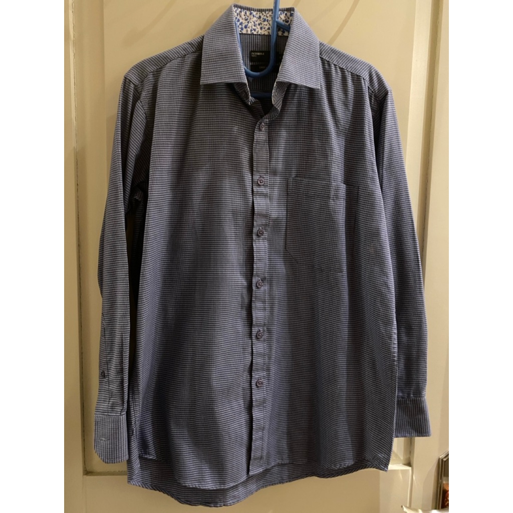 [USED LIKE NEW] RENOMA Men Long Sleeve Shirt Kemeja Lengan Panjang Pria Renoma Size 15 Kemeja Formal