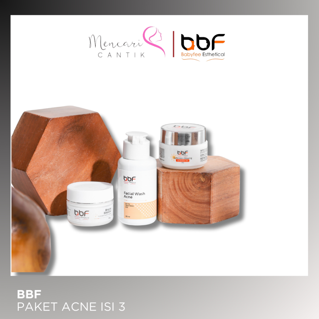 Paket Acne Bbf - Skincare Bbf Paket Acne - Paket Acne Bbf isi 3