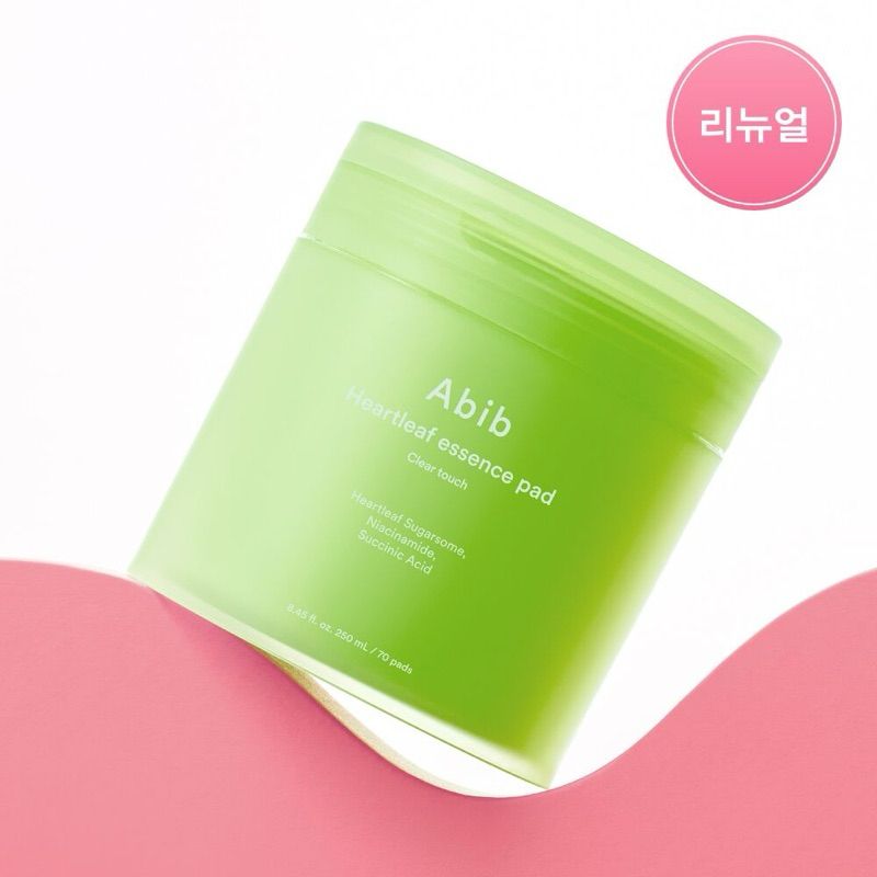 Abib Heartleaf Essence Pad Clear Touch 70 pcs