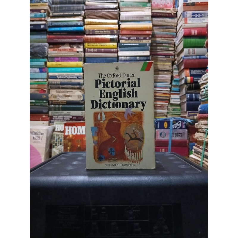 the oxford - duden pictorial english dictionary over 2800p illustrations