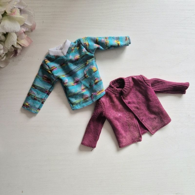 Baju atasan / outer / shirt Barbie Ken Vintage Mattel
