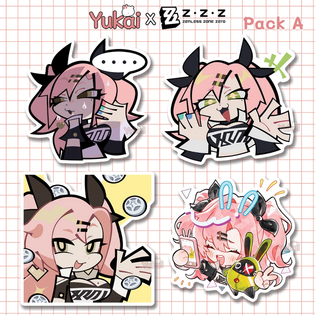 

Stiker Nicole Zenless Zone Zero (ZZZ) Premium - Sticker Pack Anime Waterproof