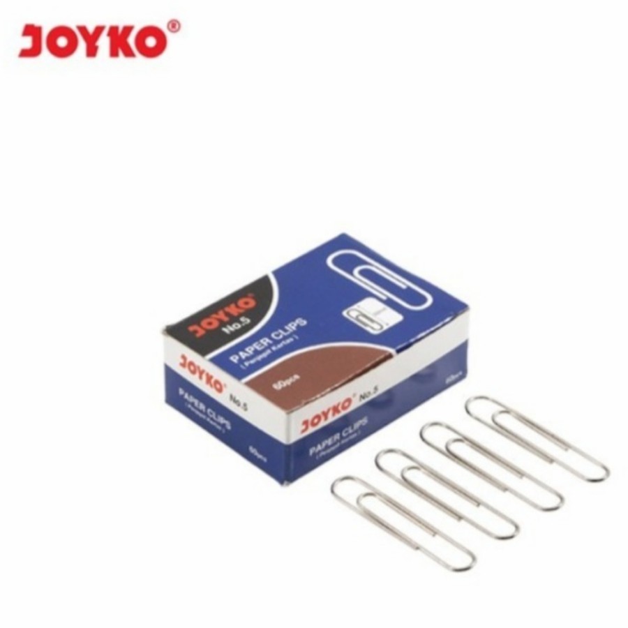 

Paper Clip / Klip Kertas Joyko No 5 50mm