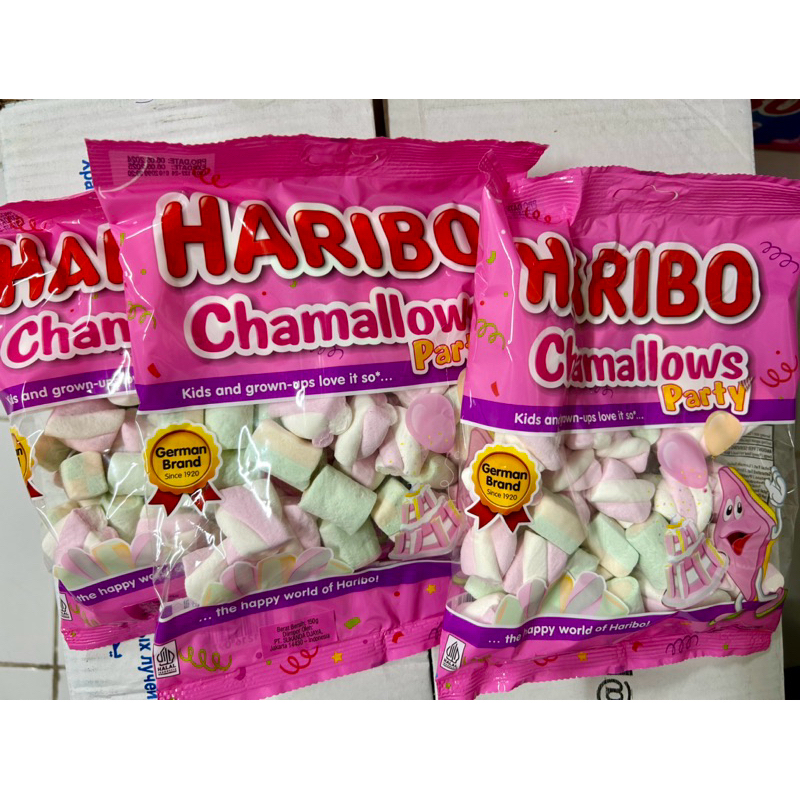 

[CLEARANCE SALE] HARIBO CHARMALLOWS PARTY MARSHMALLOW MURAH