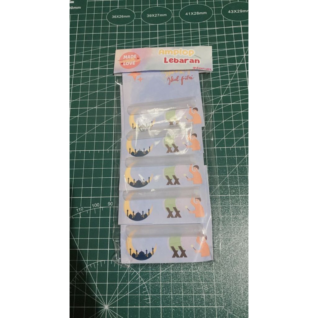 

Amplop Gulung THR isi 5 pcs/Amplop unik Lebaran 2025