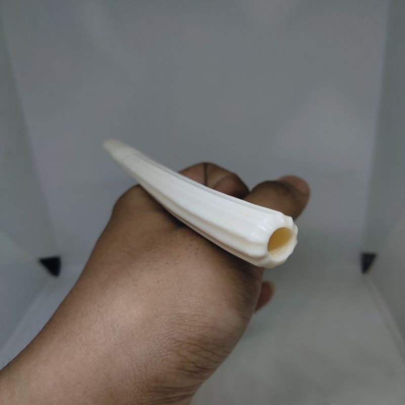 Once pipa tulang sapi premium model blimbing matahari panjang 11cm