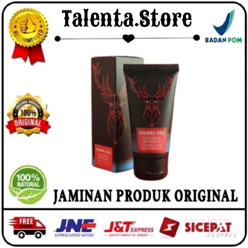 Maral Gel Licence Asli Cream Kesehatan Pria Pembesar Vital Original Resmi BPOM