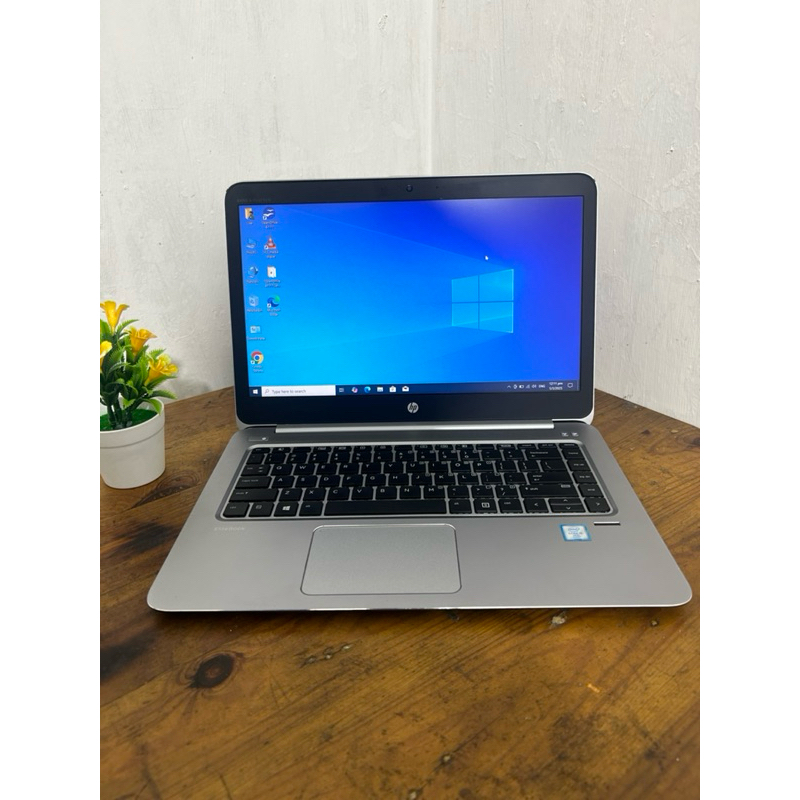 Laptop HP SLIM Core i7. Laptop Hp Folio 1040 G1 i7. | RAM 8GB | SSD 512GB | Mulus / Original / Berku
