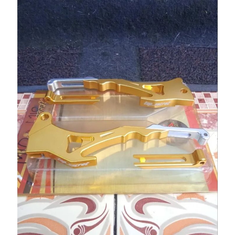 Handle rem original Top Secret full CNC yamaha Mio sporty dan smile