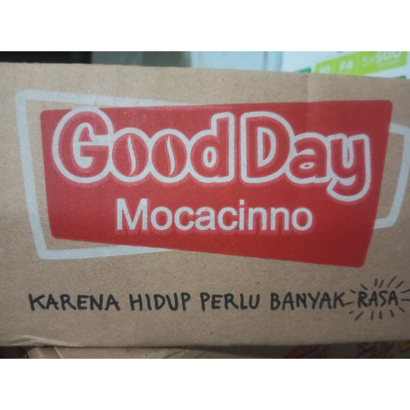 

Good Day Mocacinno 3 in 1 Mini Kartonan Isi 12 Renteng