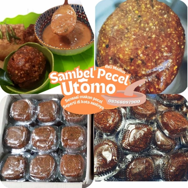 

Sambel Pecel/Bumbu Pecel asli Di Buat di Madiun 500gram