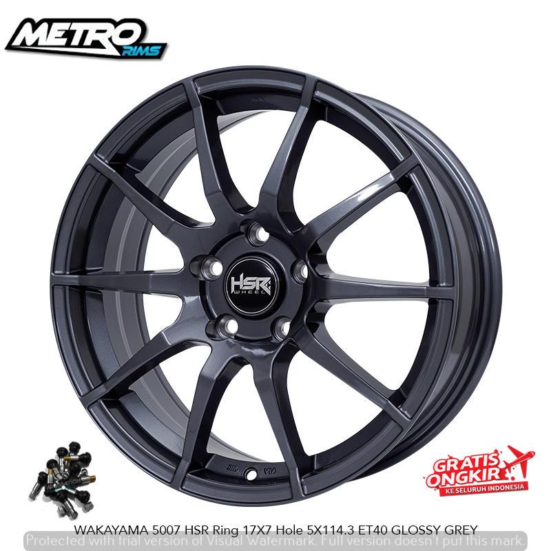 VELG RACING MODEL JARI JARI RING 17 MOBIL XPANDER HRV BRV CIVIC PELEK HSR WAKAYAMA R17 TOKO VELG