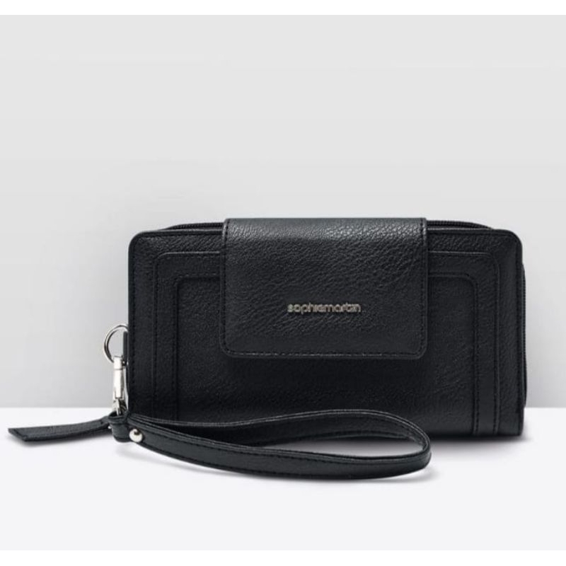 SOPHIE MARTIN DOMPET DIANTHA MODESTE BLACK DOMPET PANJANG DOMPET TALI.