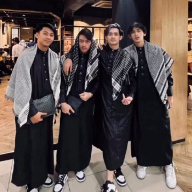 jubah pria slimfit dewasa gamis pria premium ori