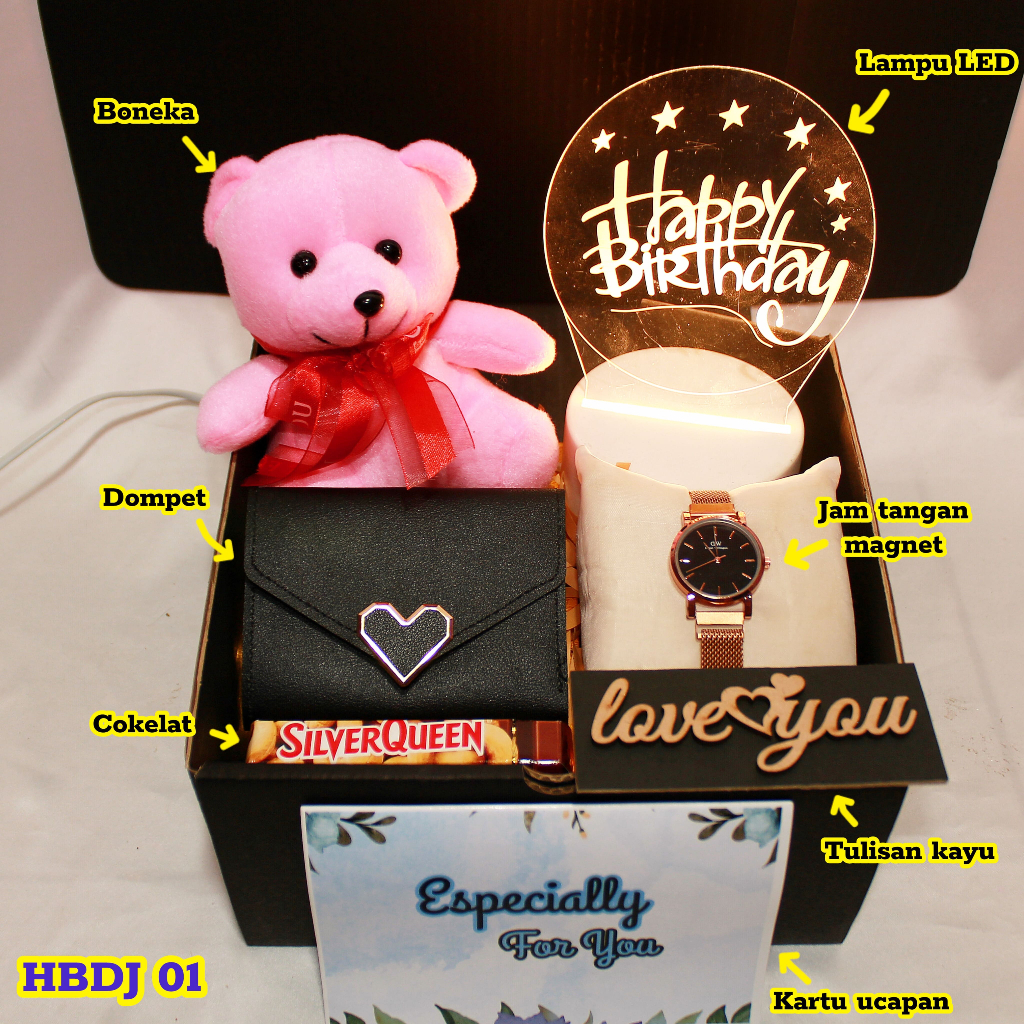 Kado Ulang Tahun Cewek, Spesial Gift Set Box Cewek – Gift Box & Hampers Eksklusif Spesial untuk Oran