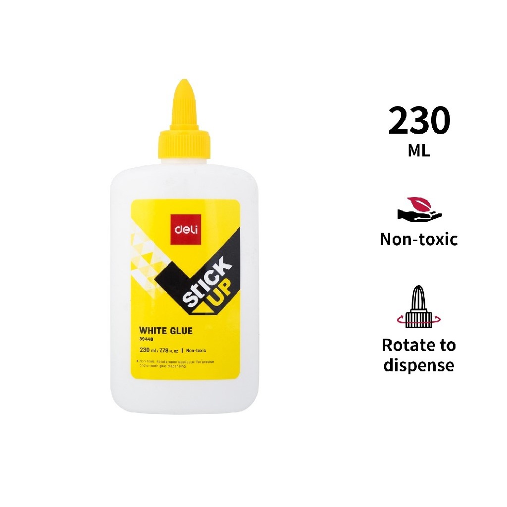 

Lem Putih Cair Kayu Prakarya Serbaguna DELI White Glue 29448