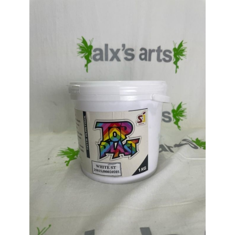 

Tinta Plastisol Top Plast White ST 1kg