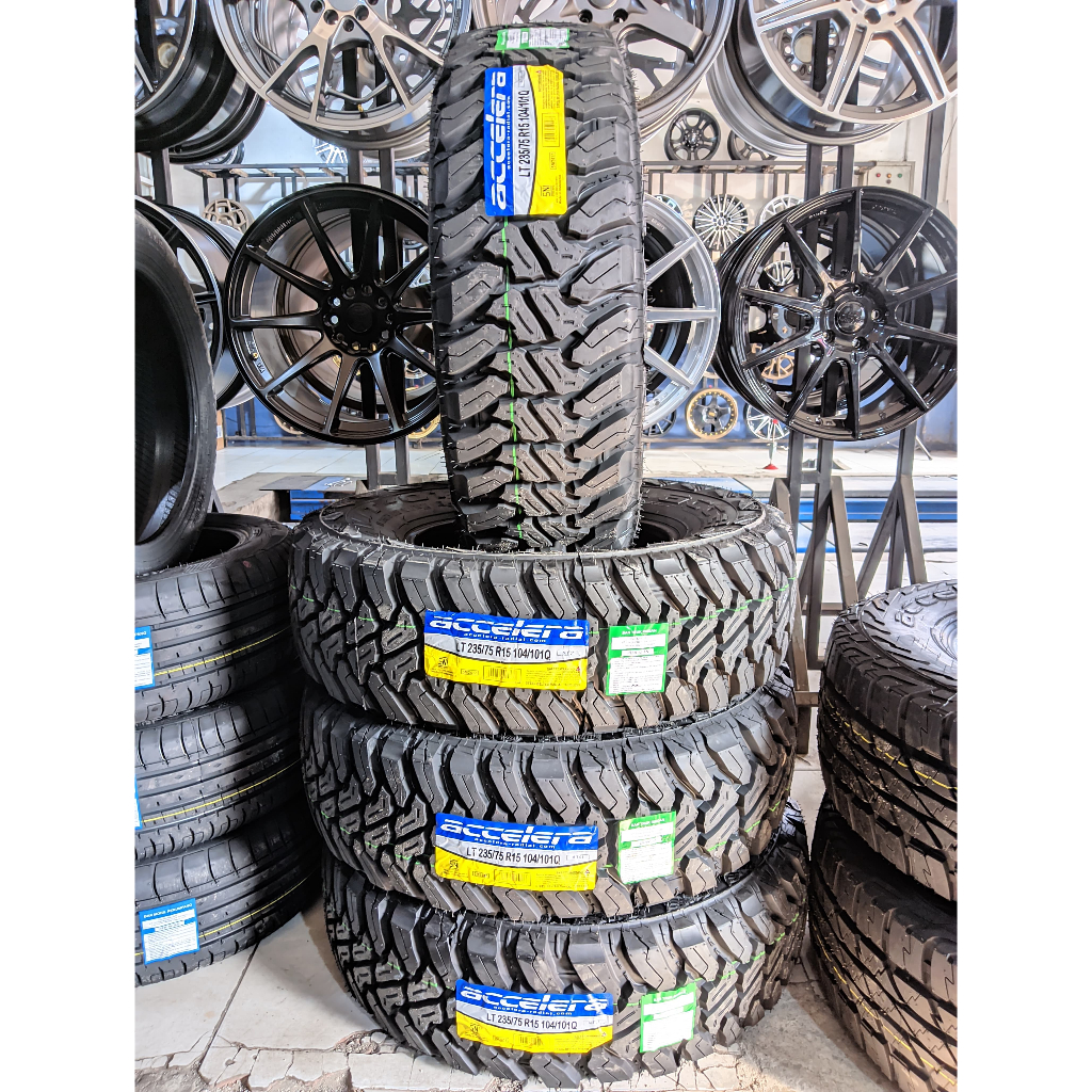 BAN Mobil Offroad R15 Ukuran 235 75 R15 Merek Accelera MT01