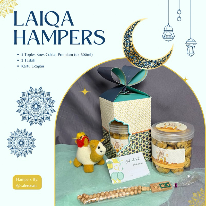 

Laiqa Hampers Lebaran 2025 | Kue Soes Coklat