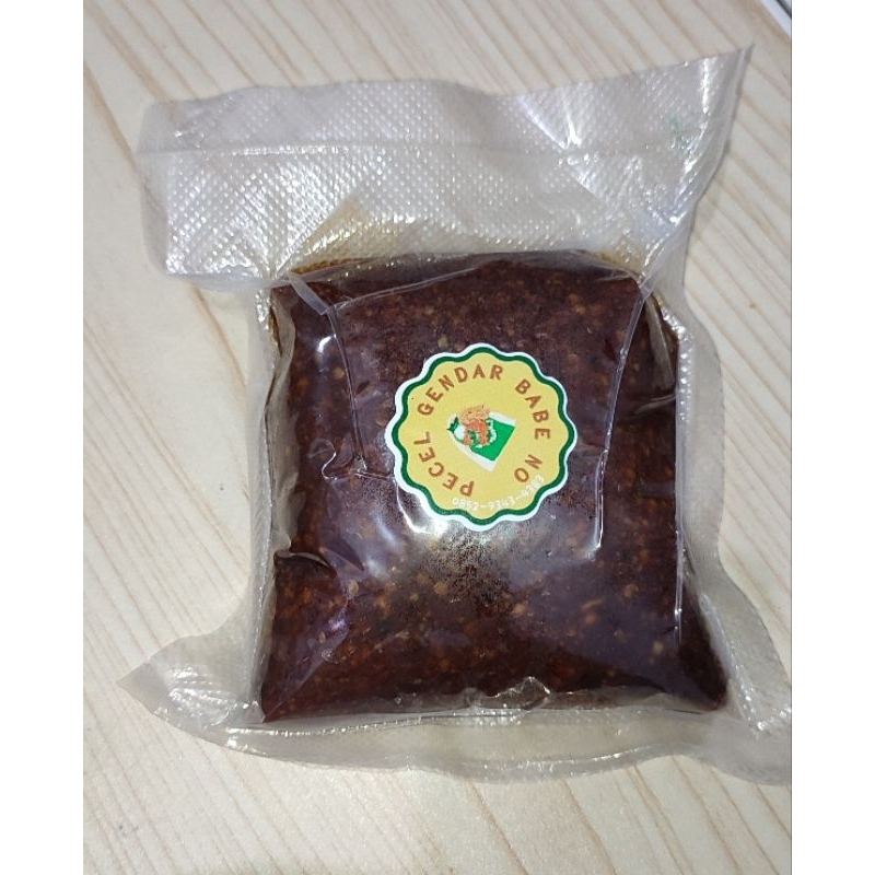 

Sambel Pecel 500gr Pedas