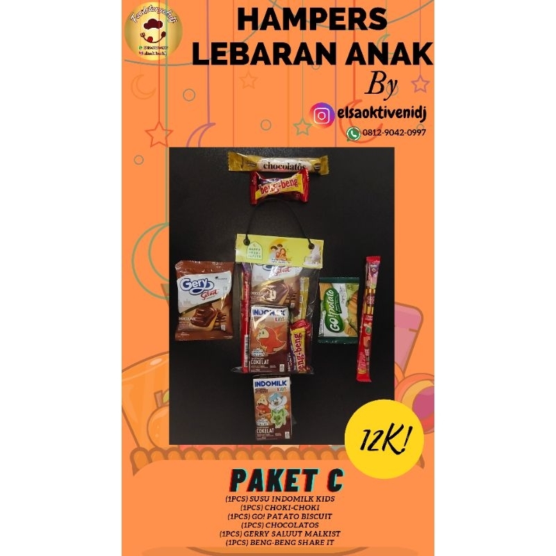

HAMPERS LEBARAN ANAK MURAH 12K