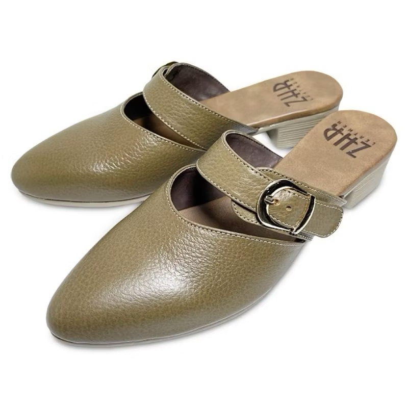 Plat 05/Sandal Tutong Kulit Wanita/Sepatu Tutong Kulit Wanita