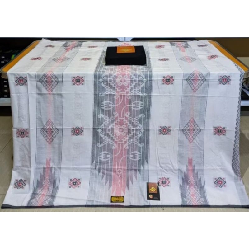 Sarung Wadimor Classic jacguard songket motif BHS hitam terbaru