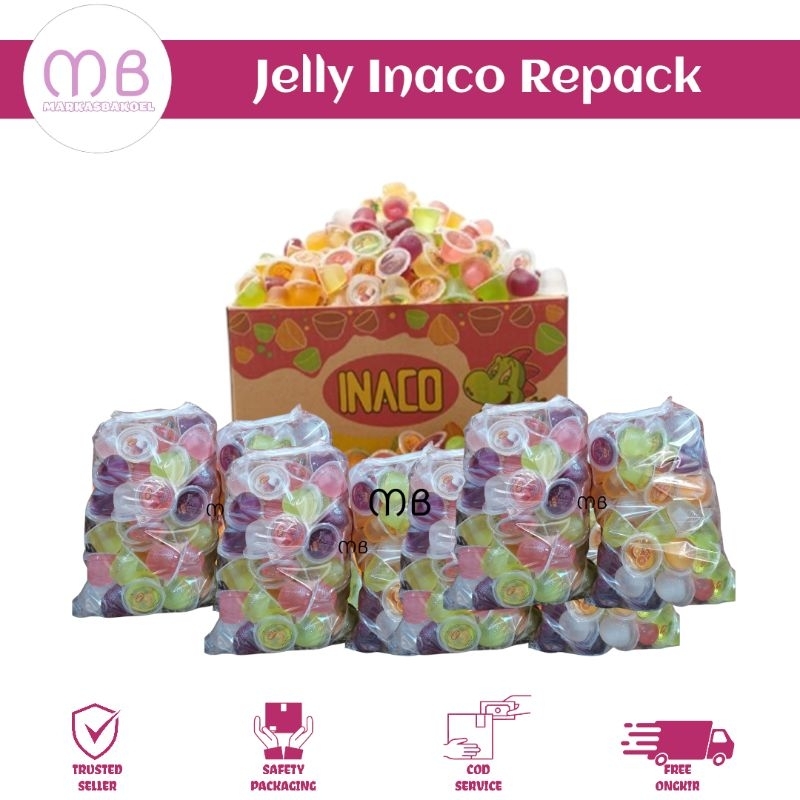 

JELLY INACO 1 KG RASA MIX / JELLY INACO RASA MIX FRUIT KEMASAN REPACK 1 KG TERMURAH BEST SELLER