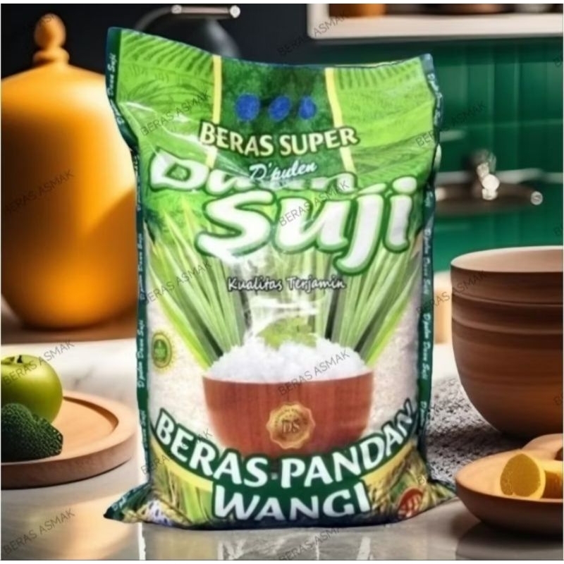 

BERAS 3kg BERAS ZAKAT beras SUJI Pandanwangi 3kg (instant)