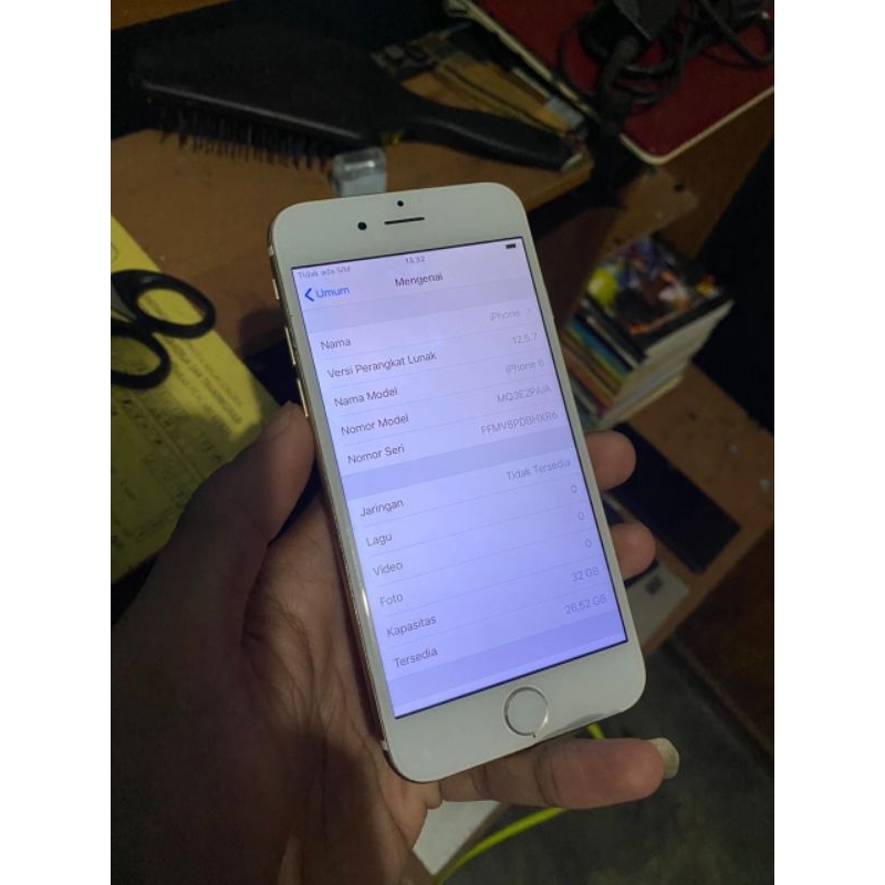 Iphone 6 16gb wifi only second siap pakai