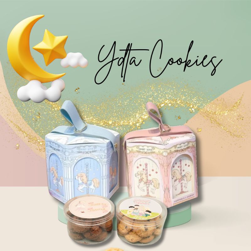 

AISYAH - HAMPERS IDUL FITRI DOUBLE COOKIES - COKLAT VANILLA - YDTA COOKIES