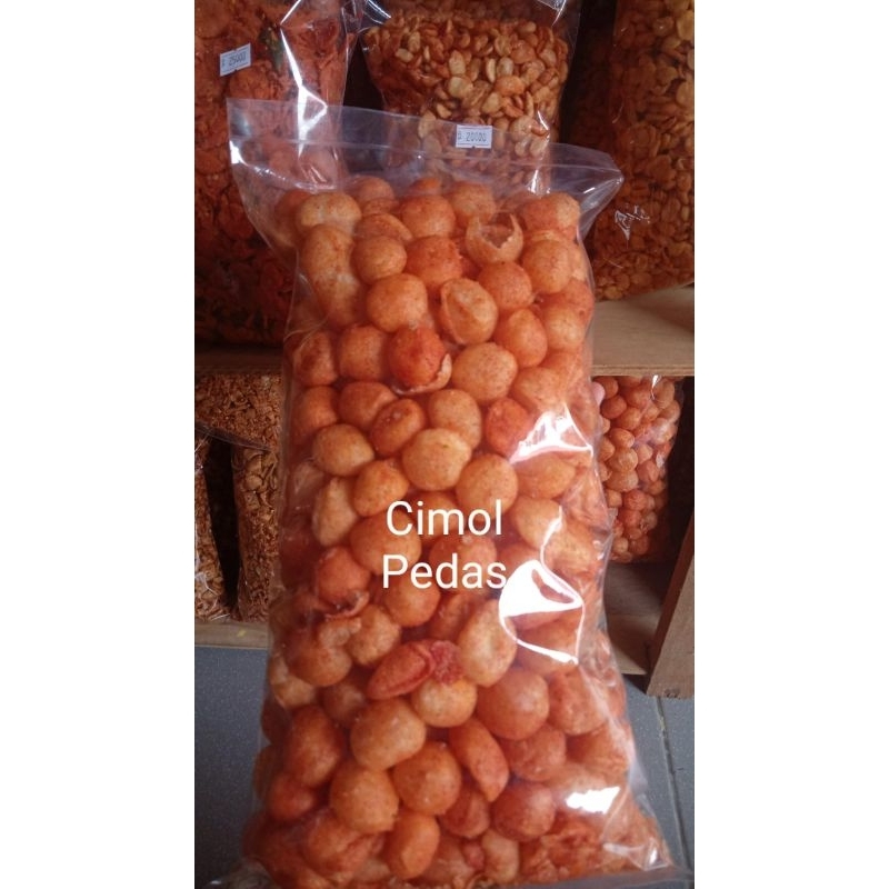 

cimol pedas isi 1/2 kg