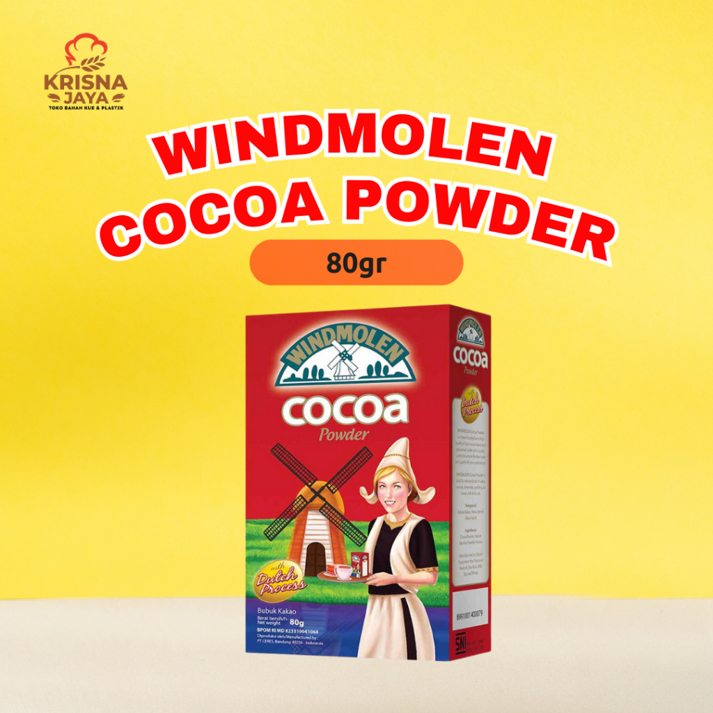 

WindMolen Cocoa Powder / Cokelat bubuk 80gr