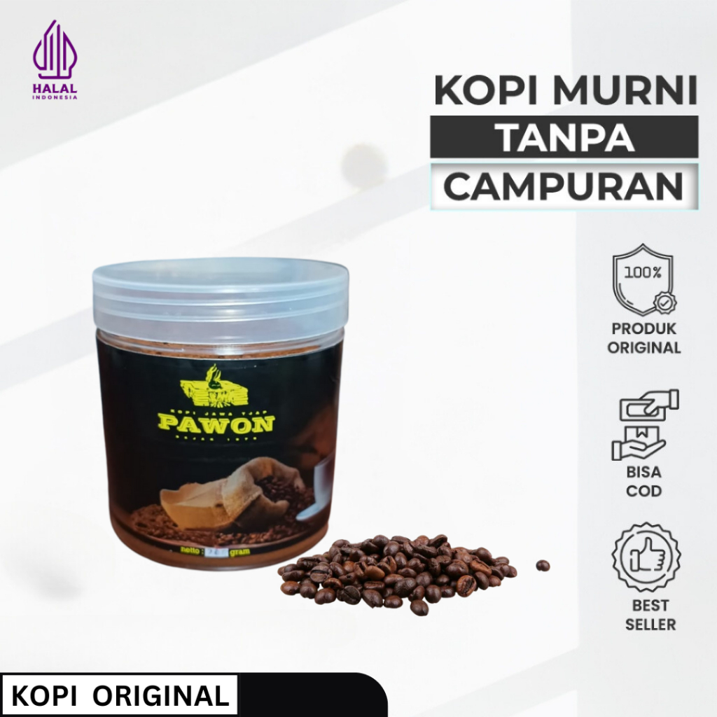 

Kopi Bubuk Tjap Pawon Cethe 200gr Original Khas Tulungagung Jawa Timur