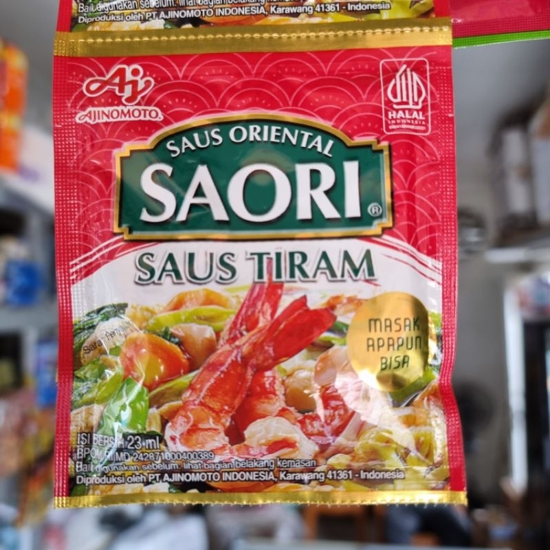 

Saori Saus Tiram 23ml & 133ml