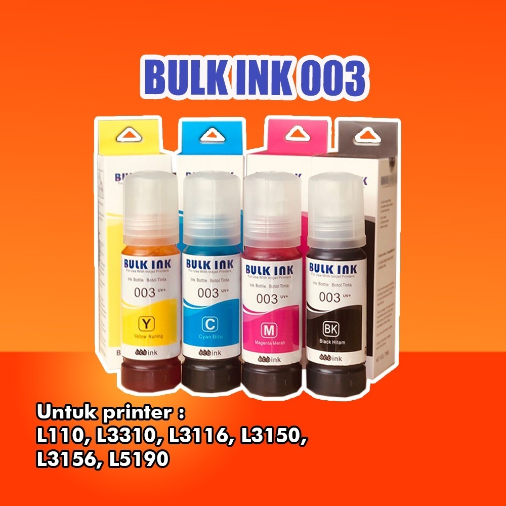 Bulk Ink 003 Tinta Refill