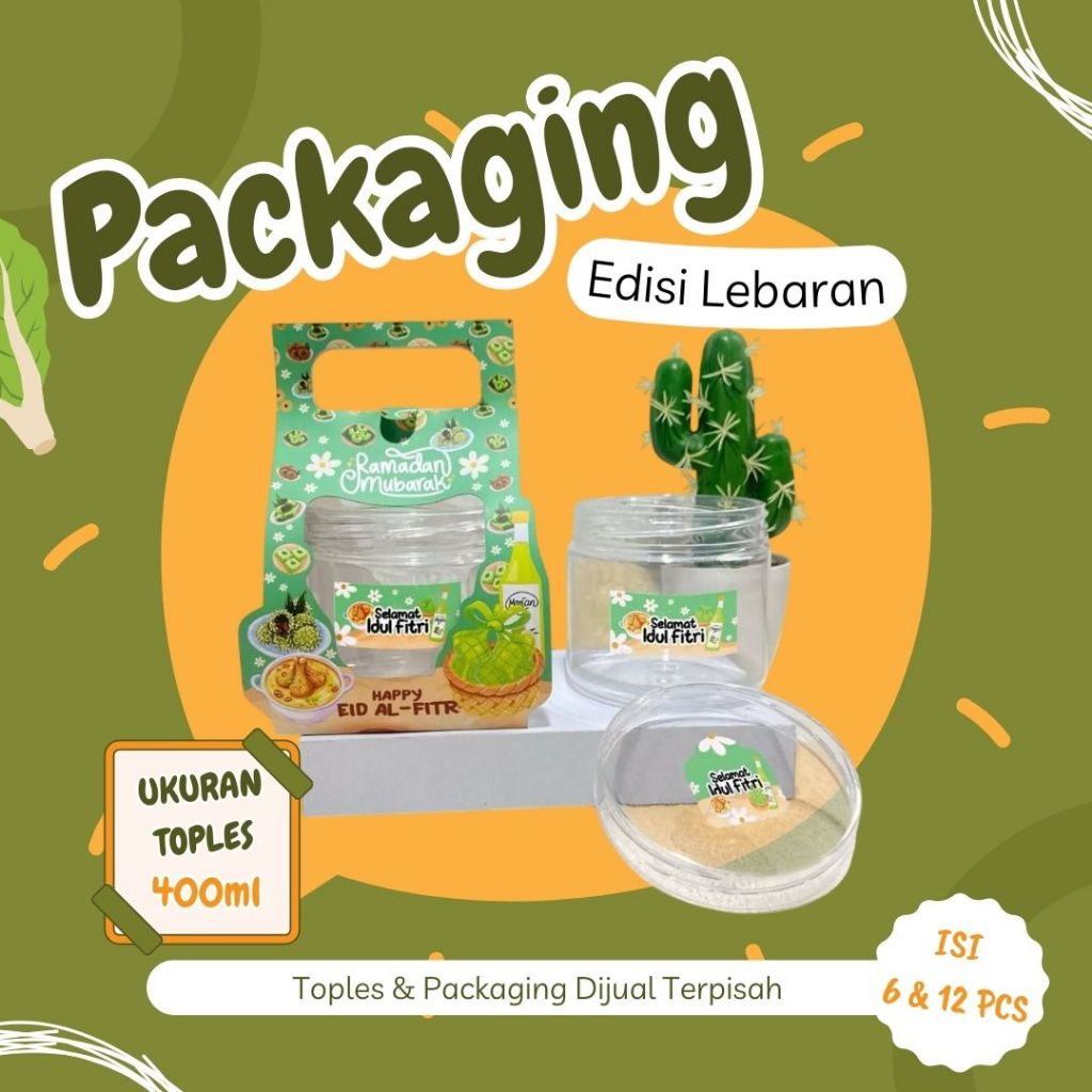 

[SET ISI 6 & 12 PCS] Packaging Kue Kering I Box Hampers lebaran | Kotak Hampers Box Toples I Box Hampers Kue Kering I Toples Kue Kering 400ml I Hampers Lebaran Idul Fitri