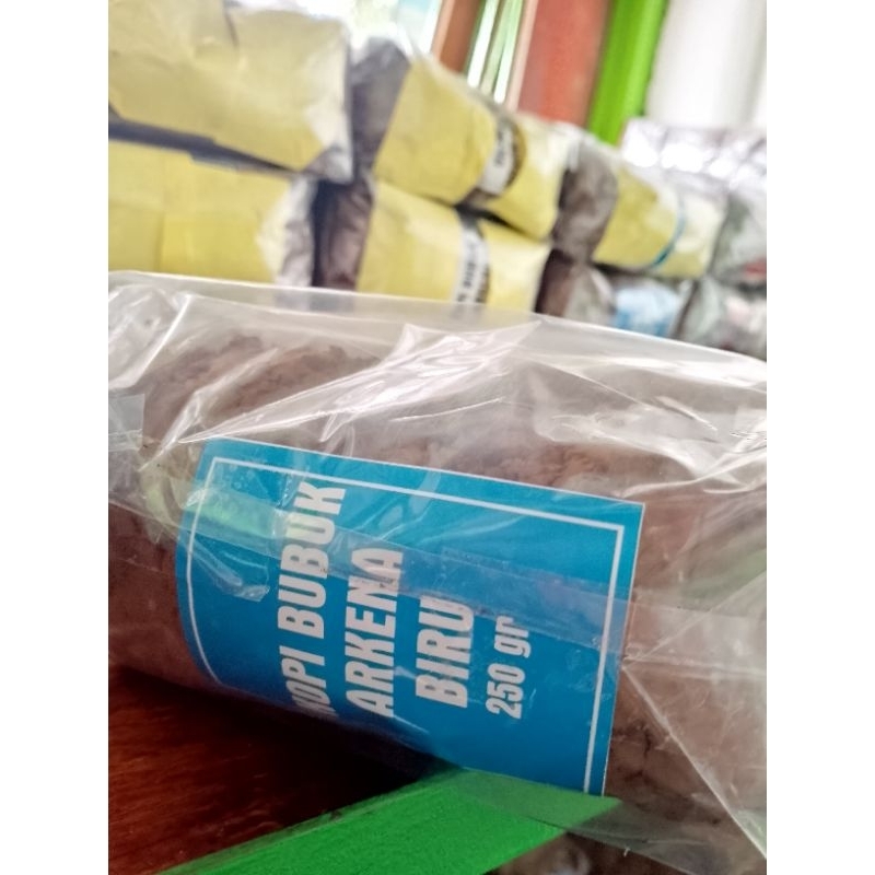 

Kopi bubuk arkena (biru) 100% kopi asli