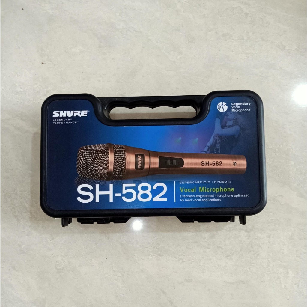 [posin store] Microphone Kabel S R/ SH-582 / Mic SH-582 Free Koper / Microphone SH-582 Murah
